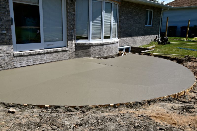 Spring Concrete Pour