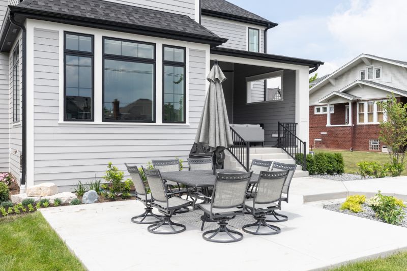 Concrete Patio Construction Products and Materials